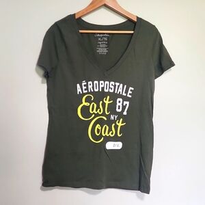 Aeropostale Women's V Neck T-Shirt